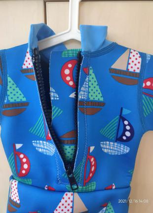 Гидрокостюм-подгузник для мальчика splash about happy nappy™ wetsuit2 фото
