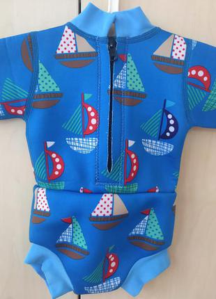 Гидрокостюм-подгузник для мальчика splash about happy nappy™ wetsuit5 фото