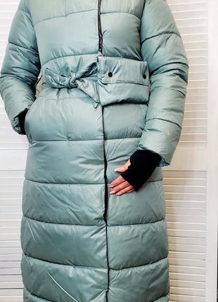 Зимове жіноче пальто, пуховик зимовий