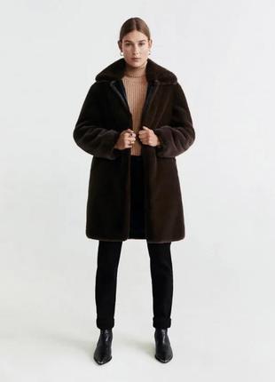 Красивая стильная шуба от mango