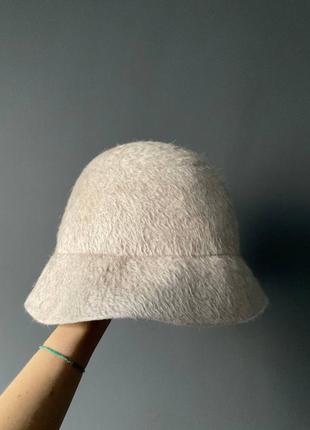Шерсть натуральная шляпа панама идеальная