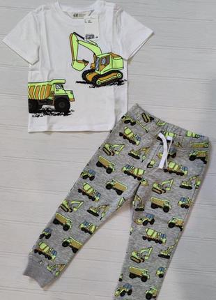Новий домашній комплект h&m розм. 92, 98-104 і 110-116