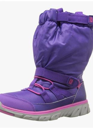 Зимові чоботи на дівчинку stride rite made2play usa 11.5, євро 29