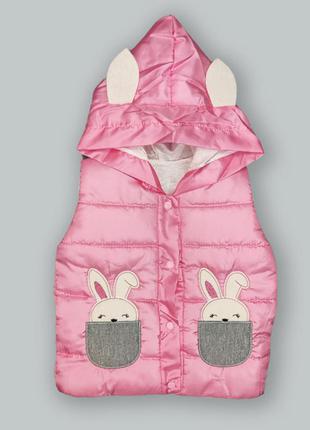 Детский костюм тройка «зайка» розовый2 фото