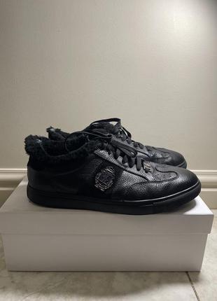 Мужские кроссовки billionaire с мехом