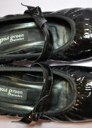 Paul green,германия,натуральная кожа!изысканные,комфортные,добротные туфли балетки4 фото