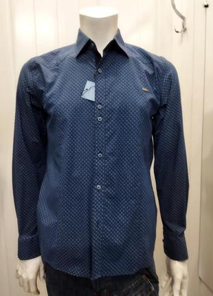 Мужская рубашка в мелкий горошек.welldone