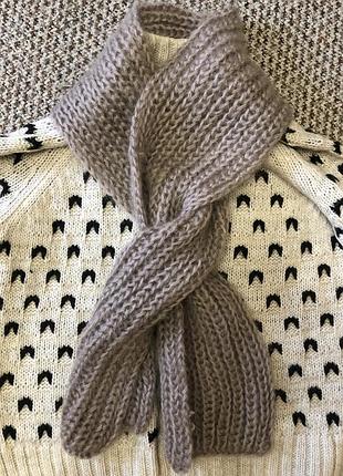 В'язаний шарф ручна робота