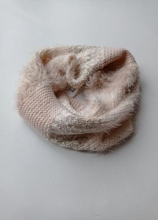 Next. снуд нежно кремовый 11-13 лет