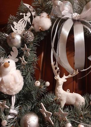 Большой новогодний венок