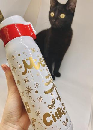 Термос новорічний 500 мл