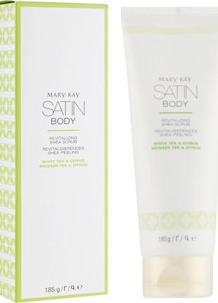 Продам обновляющий скраб для тела с маслом ши satin body  mary kay мери кей1 фото