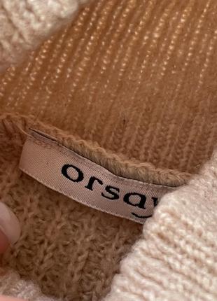 Розовый свитер orsay 5
