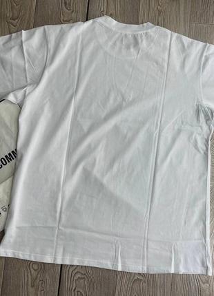 Белая футболка с надписью(унисекс)4 фото