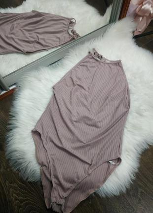 Боди в рубчик missguided