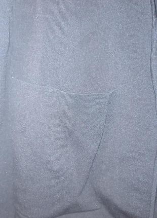 Піджак жакет вязаний шерстяний  з карманами шерсть люкс3 фото