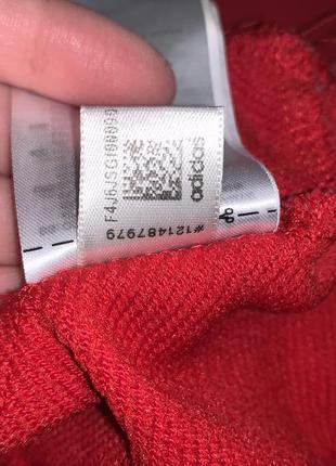 Красный свитшот adidas8 фото