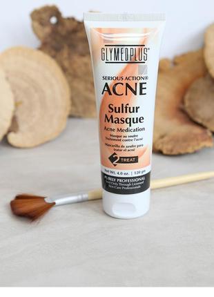 Маска с серой
glymedplus serious action sulfur masque, 120 мл