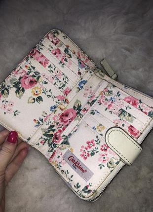 Гаманець квітковий cath kidston оригінал блискавка