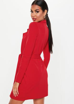 Красное платье пиджак3 фото