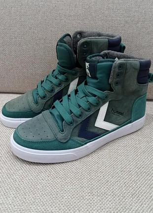 Шкіряні кеді черевики черевики hummel stadil oiled/ розм.41(26,5 см) оригінал