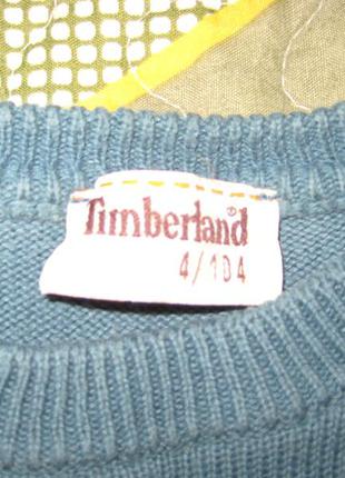 Свитер timberland 104-110 см3 фото