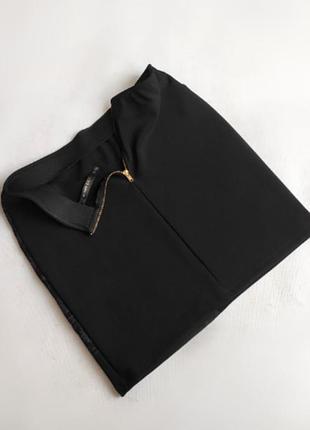 Bershka новая юбка резинка принт4 фото