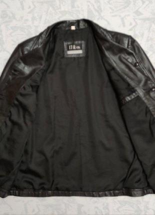 Натуральная кожаная куртка женская 100% кожа пиджак3 фото