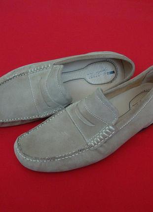 Мокасины rockport by adidas натур замша оригинал 43 размер
