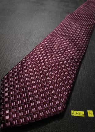 Сост нов 100% profuomo шелк галстук в клетку бордовый zxc lkj1 фото