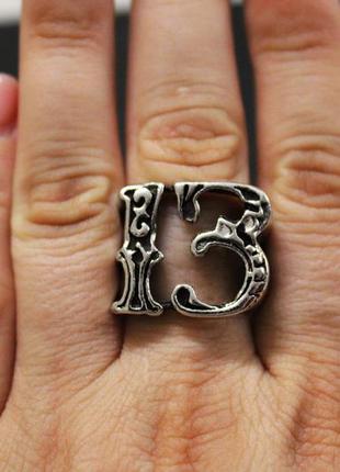 Крутой перстень счастливое число кольцо 136 фото