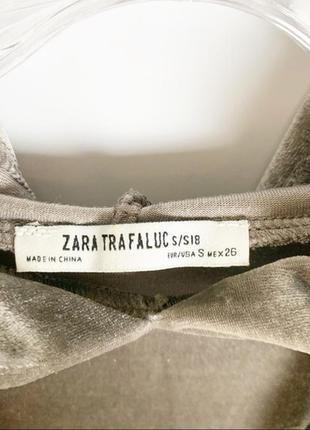 Худі-толстовка з оксамиту zara8 фото