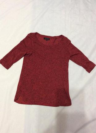 Блуза женская кофта рукав свитер вязаный р.463 фото
