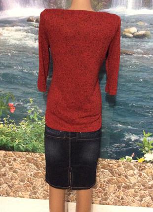 Блуза женская кофта рукав свитер вязаный р.462 фото