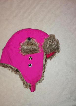 Шапка вушанка на хутрі