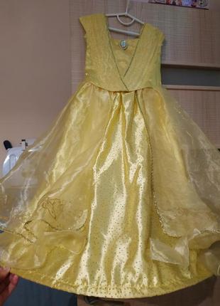 Карнавальное платье принцессы дисней disney belle красавица и чудовище1 фото