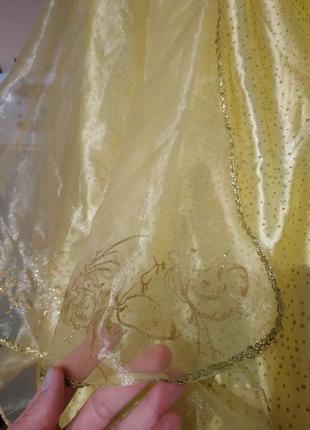Карнавальное платье принцессы дисней disney belle красавица и чудовище9 фото