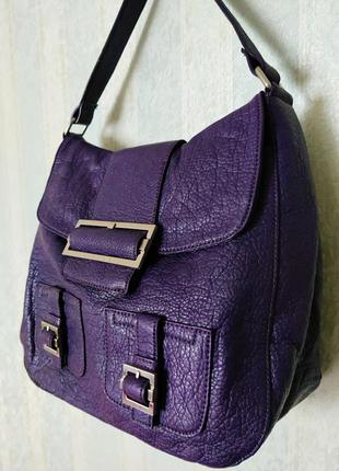 Фиолетовая сумка sisley2 фото