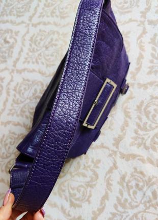 Фиолетовая сумка sisley5 фото