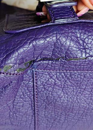 Фиолетовая сумка sisley8 фото