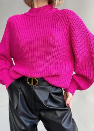 В’язаний светр в універсальному розмірі