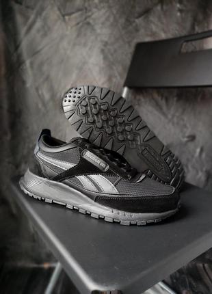 Зимние кроссовки reebok ребок черные