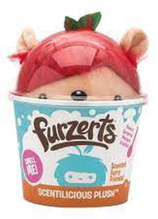 Мягкая игрушка kangaru 1802 furzerts  ароматный плюшевый десерт челси вишнёвый чизкейк