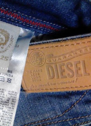 Оригинальные джинсы diesel,мод.lowky,original l 32,р-ра 25(s),с низкой талией4 фото