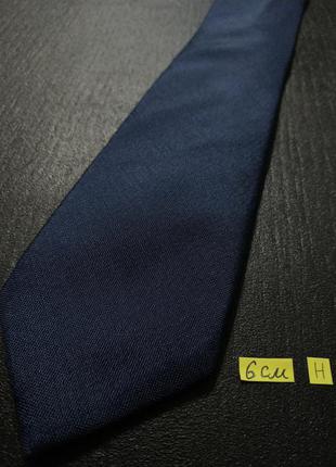 Сост нов 100% шёлк галстук узкий тонкий синий zxc lkj