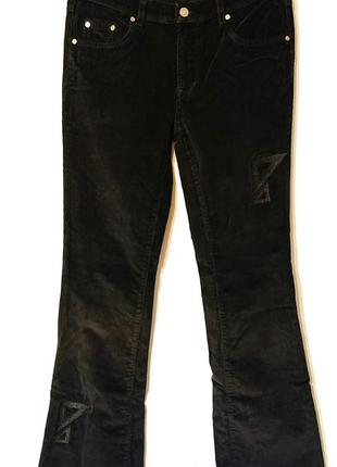 Женские вельветовые джинсы брюки madoc w30 l34 размер м-l 46-48