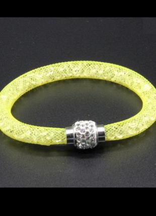 Браслет в кристаллах звёздная пыль, новый! арт.9330