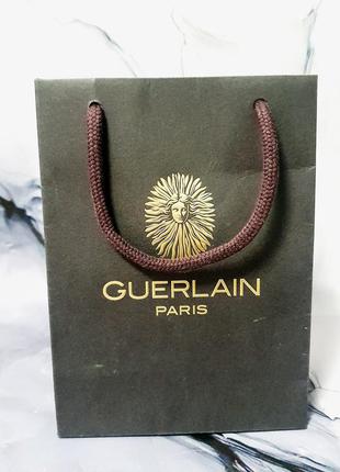 Оригінальний подарунковий пакет guerlain оригиналиный упаковка пакет подарочный3 фото
