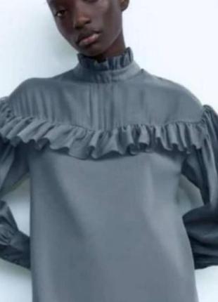 Трикотажне плаття zara 4