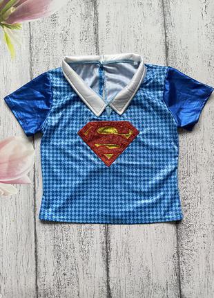 Карнавальный костюм футболка super man размер 9лет